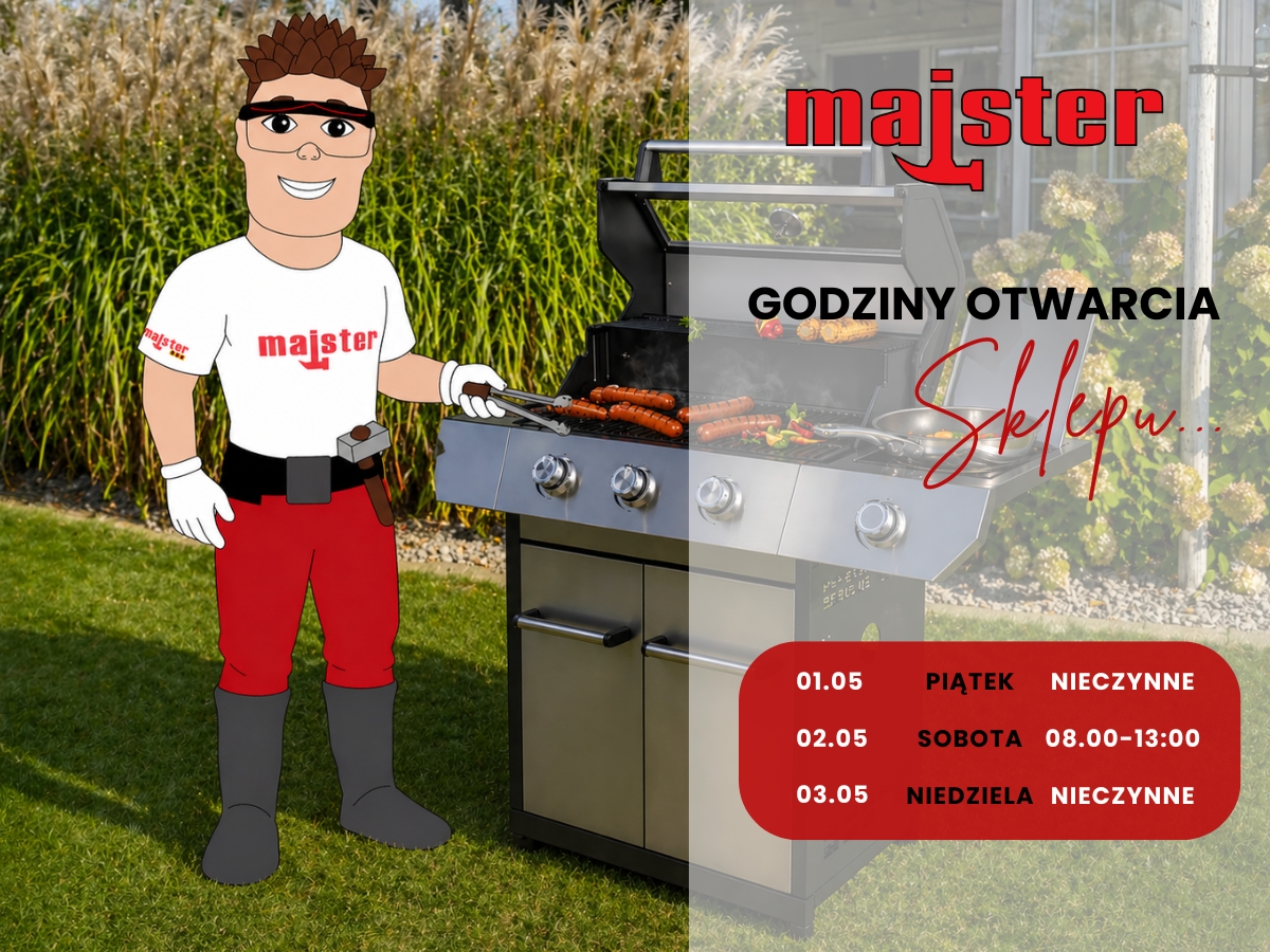 Godziny pracy w weekend majowy – Majster Suwałki